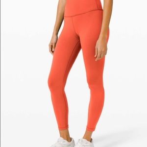 Lululemon Wunder Train High Rise Tight 25”